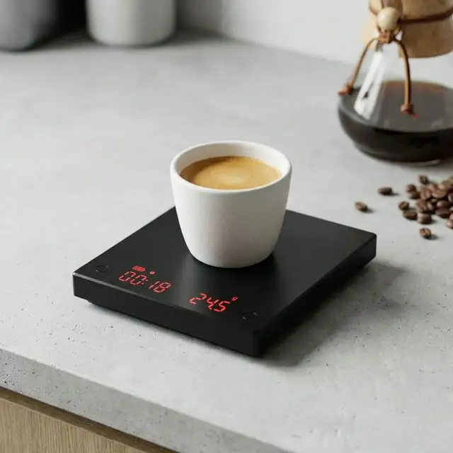Kaffevægt med timer